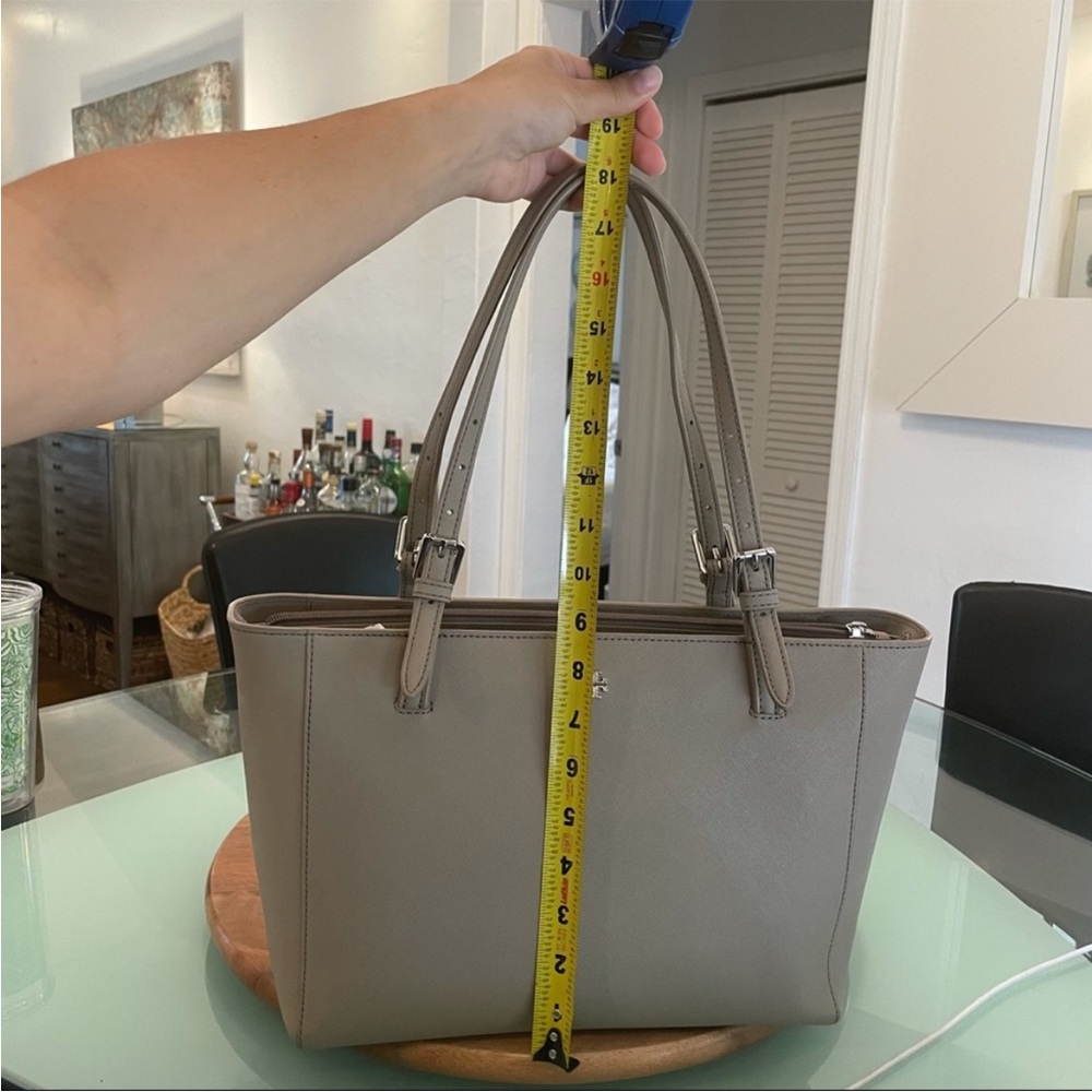 Tory Burch Gray Tote Bag - Picture 5 of 9